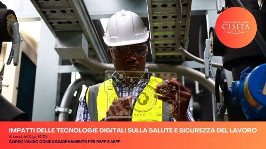 Impatti delle tecnologie digitali sulla salute e sicurezza del lavoro