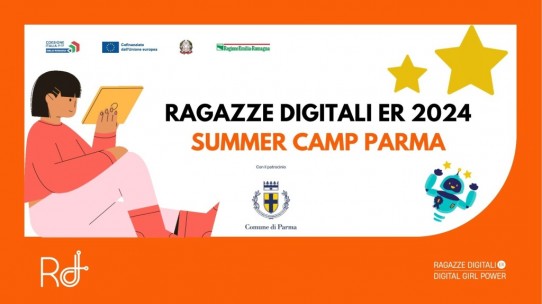 Il Summer Camp di Ragazze Digitali ottiene il Patrocinio del Comune di Parma